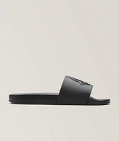 Basile Logo Slide Sandals