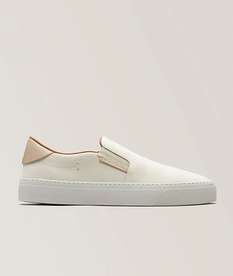 Monclub Leather Slip-On Sneakers