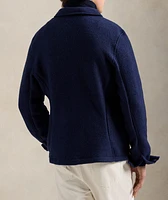Wool-Blend Utility Shirt Jacket