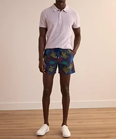 Turtle Print Swim Trunks