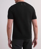 Supima Cotton Piqué Crewneck Sweater