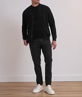 Supima Cotton Piqué Crewneck Sweater