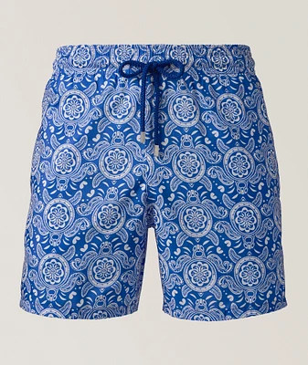Tribal Turtles Ultra-Light Packable Swim Shorts