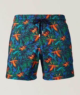 Tropical Flower Stretch Swim Shorts