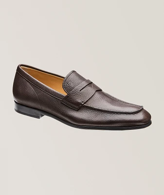 Grain Leather Penny Loafers