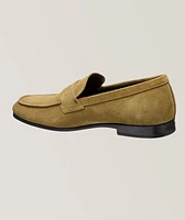 Suede Penny Loafers
