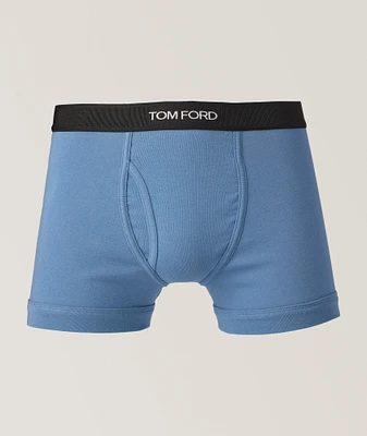 Stretch-Cotton Jersey Boxer Brief