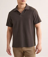 Jacquard Cuban Collar Polo