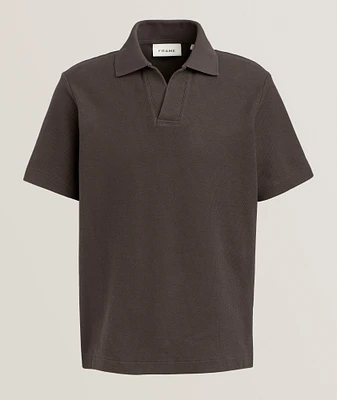 Jacquard Cuban Collar Polo