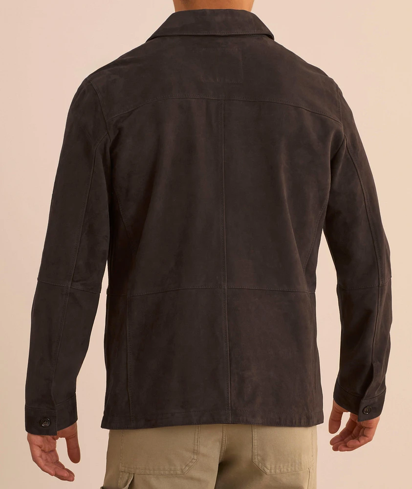 Suede Overshirt