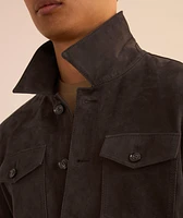 Suede Overshirt