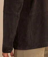 Suede Overshirt