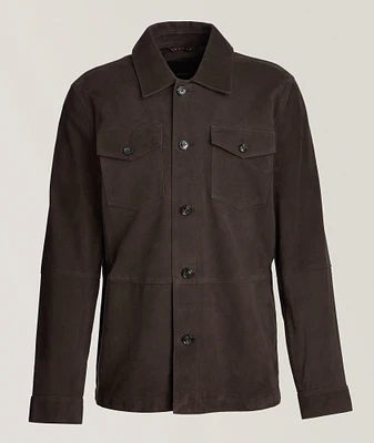 Suede Overshirt