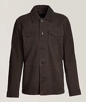Suede Overshirt