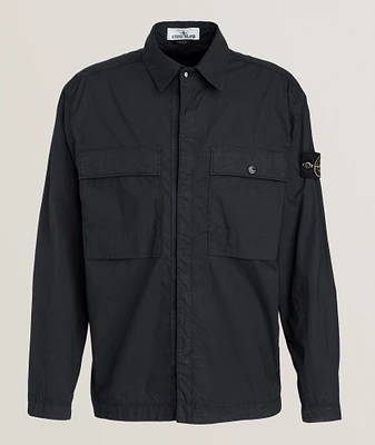 Tela Stretch-Cotton Overshirt