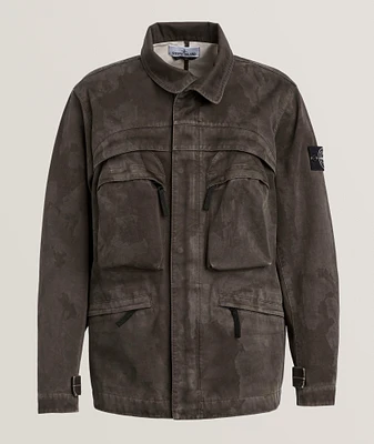 Raso Gommato 3L Laser Camo Raincoat