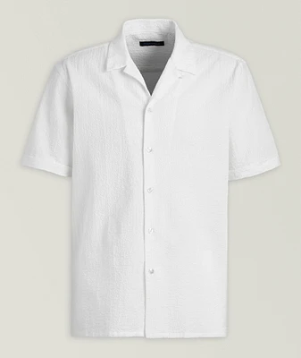 Seersucker Camp Shirt