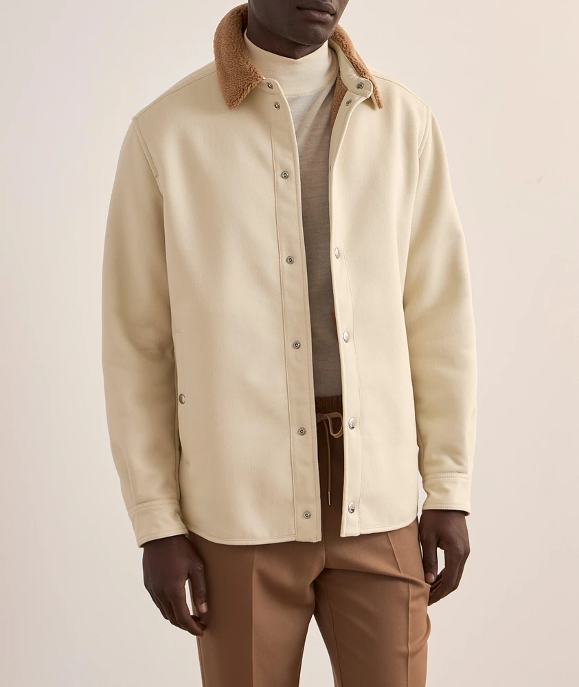 Camicia Faux Shearling-Lined Jacket