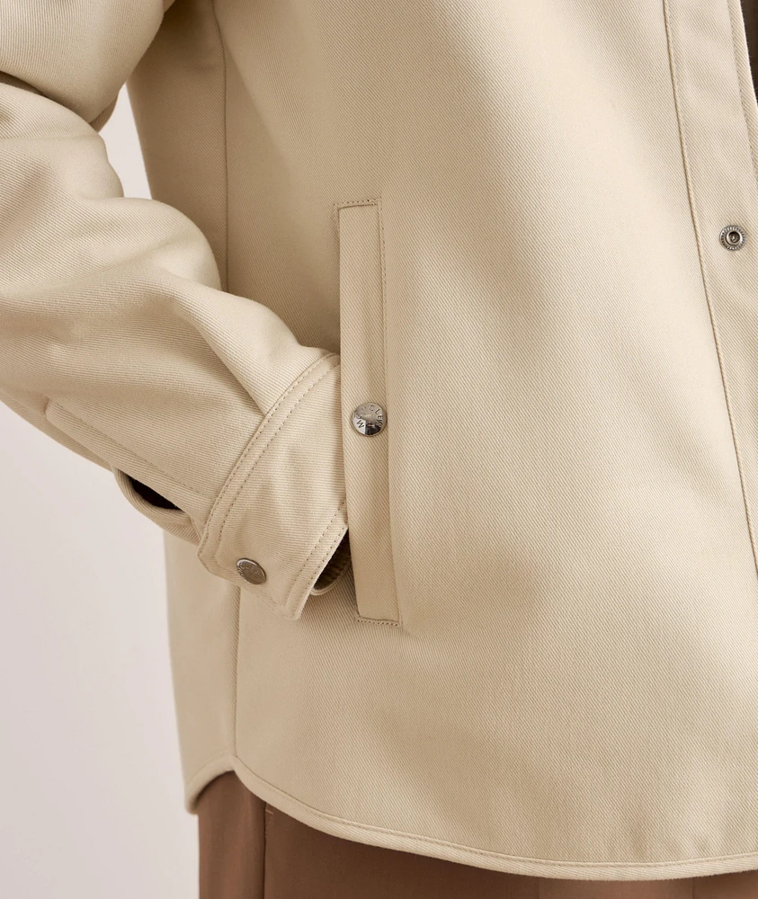 Camicia Faux Shearling-Lined Jacket