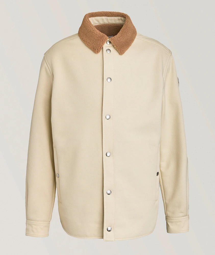 Camicia Faux Shearling-Lined Jacket