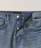 P005 Slim-Fit Paint Splatter Jeans