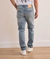 P005 Slim-Fit Paint Splatter Jeans