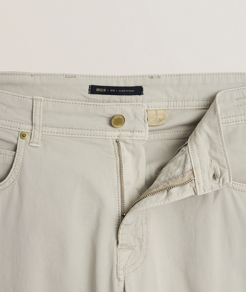 Steve Stretch-Cotton Five-Pocket Pants