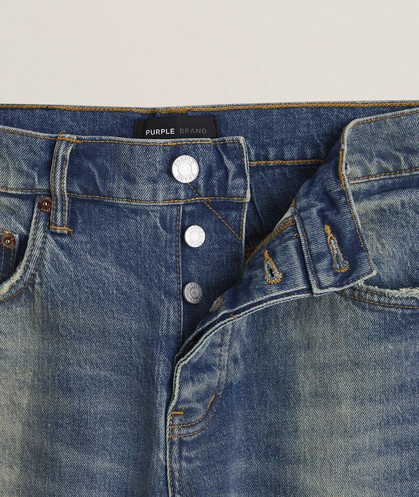 P004 Gaia Blowout Flare Jeans