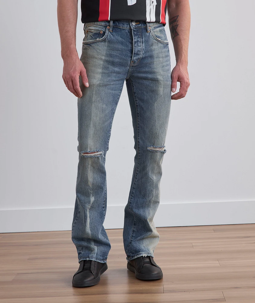 P004 Gaia Blowout Flare Jeans