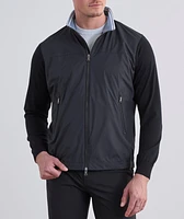 Hybrid Wool-Blend Zip-Up Sweater