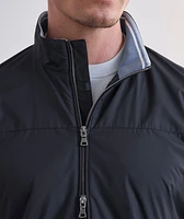 Hybrid Wool-Blend Zip-Up Sweater
