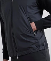 Hybrid Wool-Blend Zip-Up Sweater