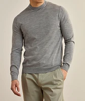Wool Double-Layered Crewneck Sweater