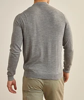 Wool Double-Layered Crewneck Sweater