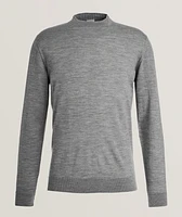 Wool Double-Layered Crewneck Sweater