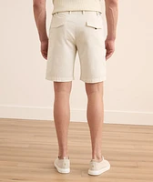 Drawstring Stretch-Cotton Chino Shorts