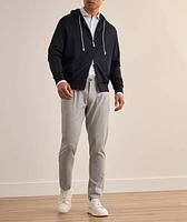 Stretch-Wool Tailored Drawstring Pants