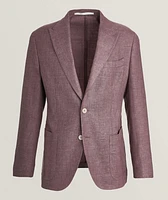 Linen-Wool-Silk Blend Sport Jacket