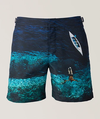 Bulldog Deep Sea Mid-Length Swim Shorts