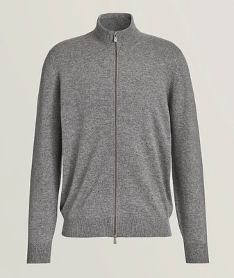 Cashmere Full-Zip Sweater