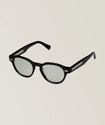 Round Acetate Sunglasses 