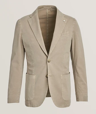 Cotton-Blend Sport Jacket