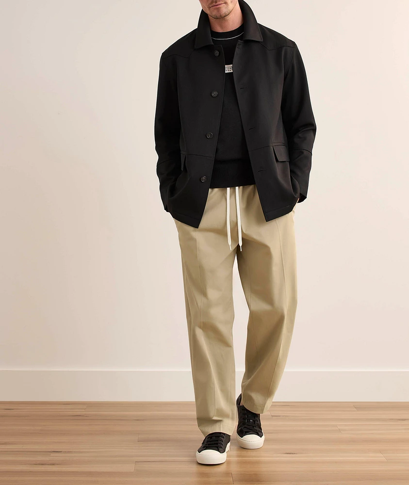 Drawstring Cotton Pants