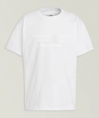 Numeric Paint Logo Cotton T-Shirt