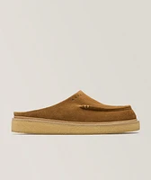Suede Mules