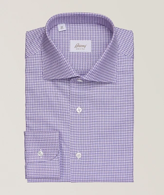 William Check Cotton Dress Shirt
