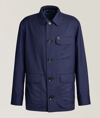 Wool-Silk Chore Jacket