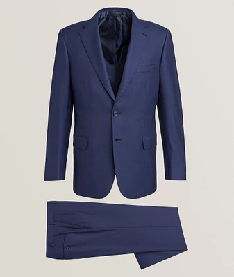 Brunico Sharkskin Super 160's Wool Suit