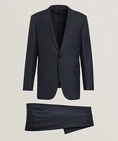 Brunico Micro-Check Wool Suit