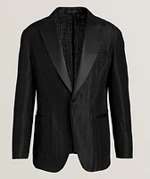 Wave Cotton-Blend Tuxedo Jacket